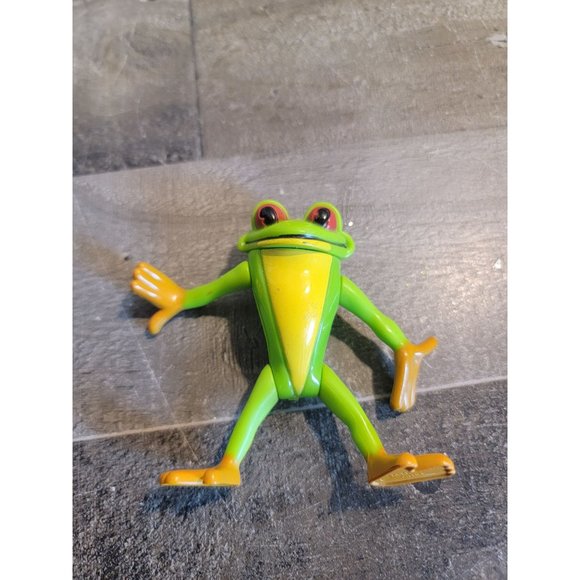 Rainforest Cafe green tree frog mascot toy figure - Picture 1 of 4